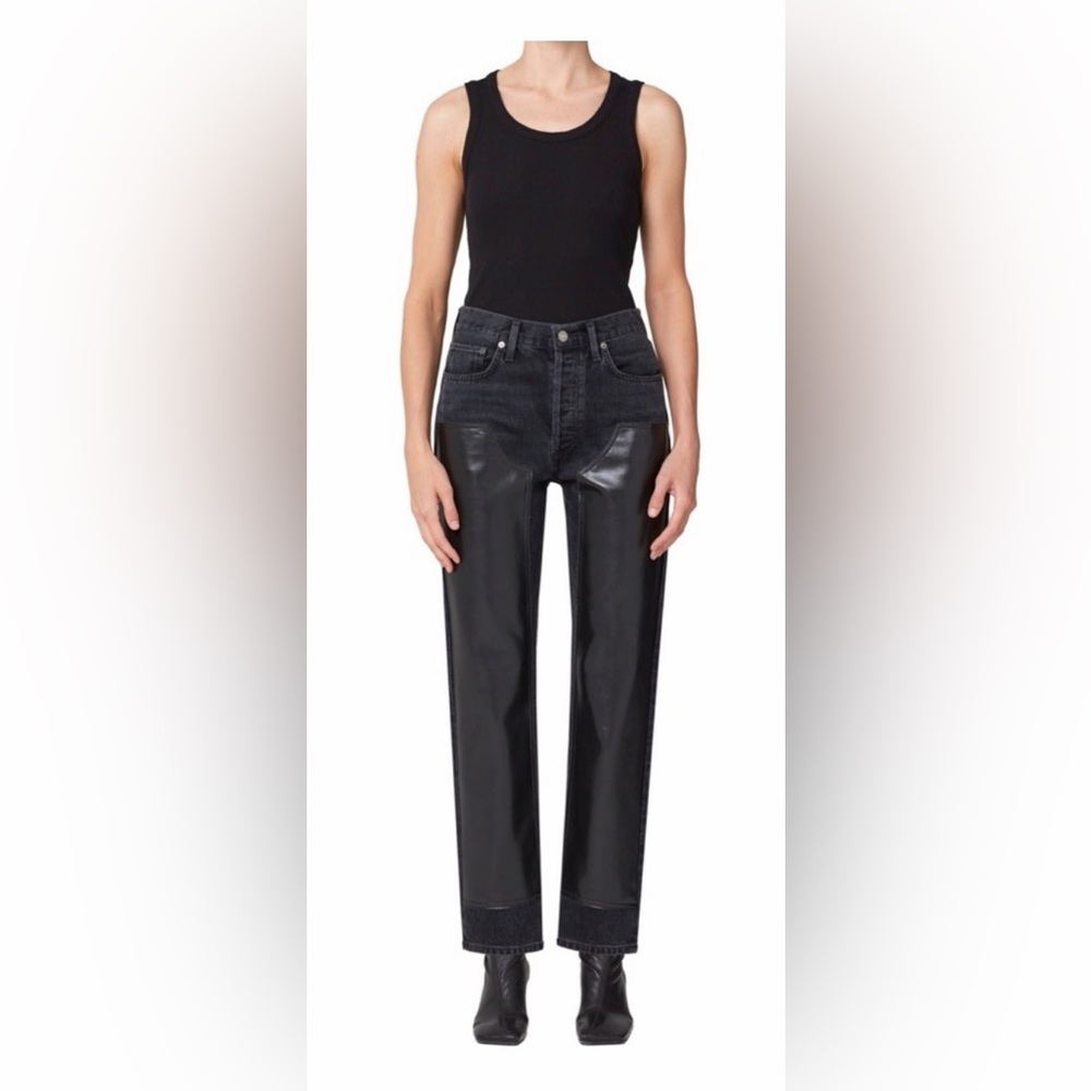 Agolde Ryder jeans western style in ink/ 28
